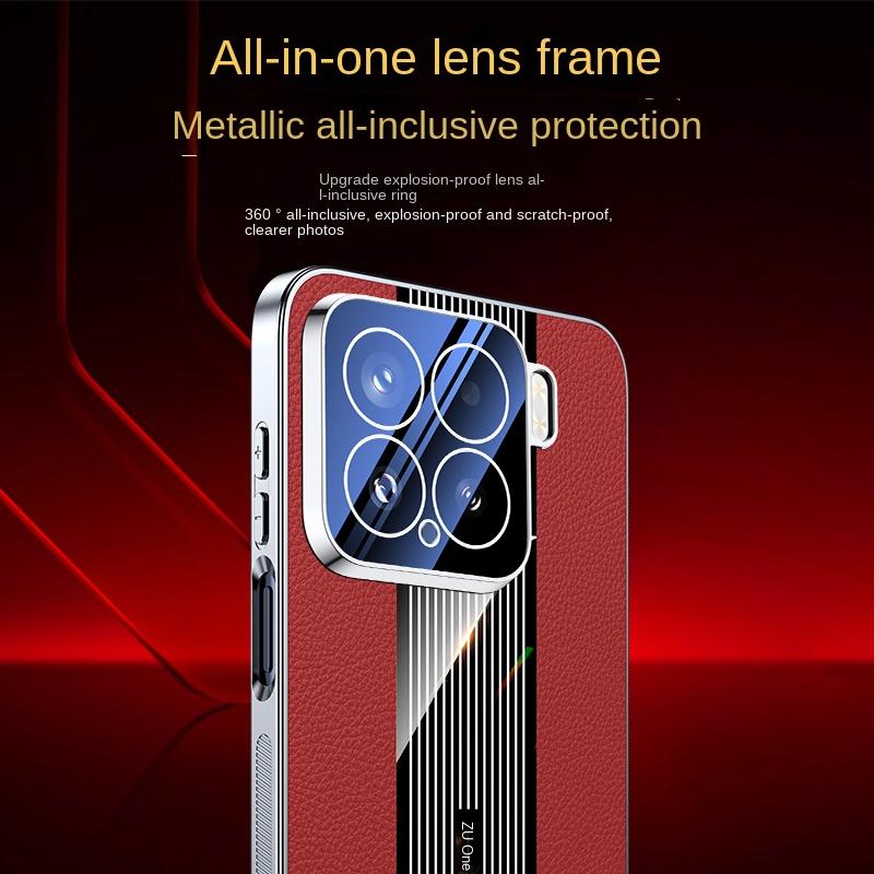 Pour Xiaomi Mi 15 Ultra Coque Luxe Cuir PU Dur Placage Coque Arrière Protectrice Pour Xiaom Mi 15 Pro 15Ultra Coque de Téléphone