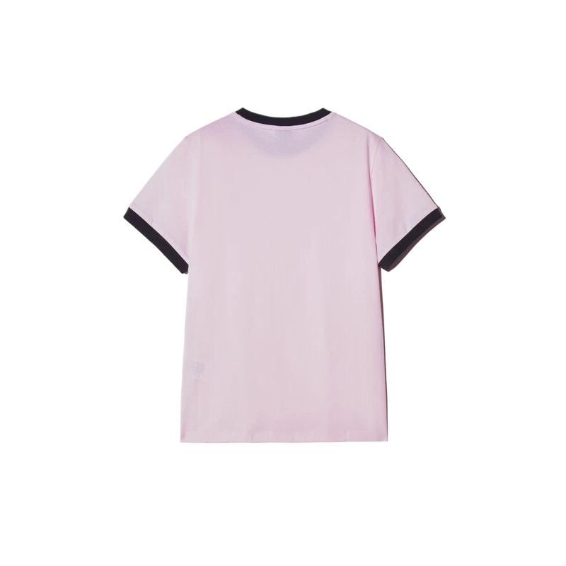 FILA Comfortable Fashionable Soft Short Sleeve Regular T-Shirt Women tops Pink FS2RSH2151FLPK