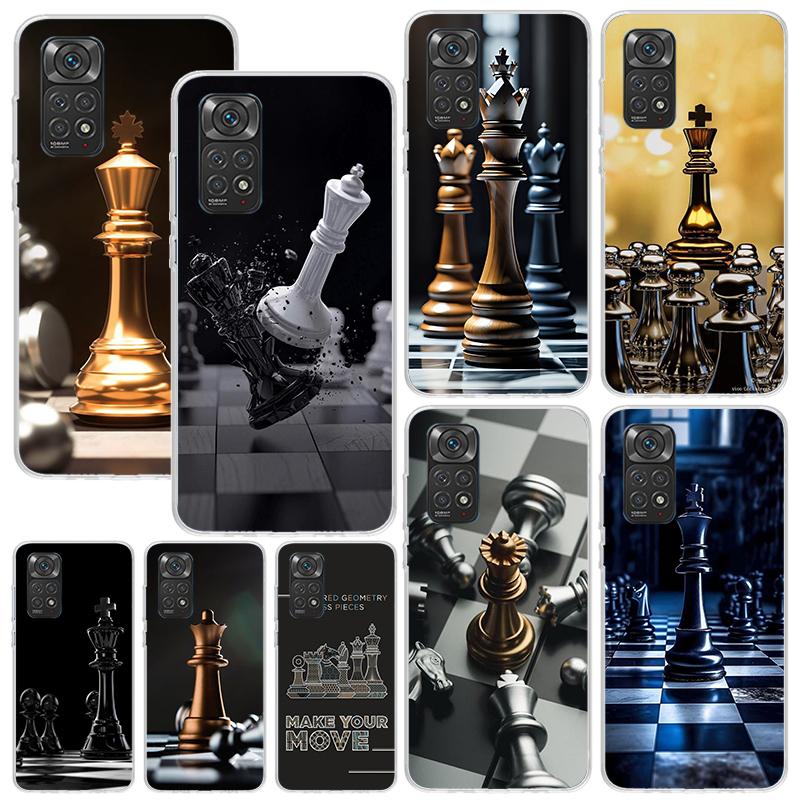 Competitive Chess Game Phone Case For Xiaomi Redmi Note 15 13 14S 14 Pro Plus 12S 11S 10S 12 11E 10 11T Art Fundas Back Cover Re
