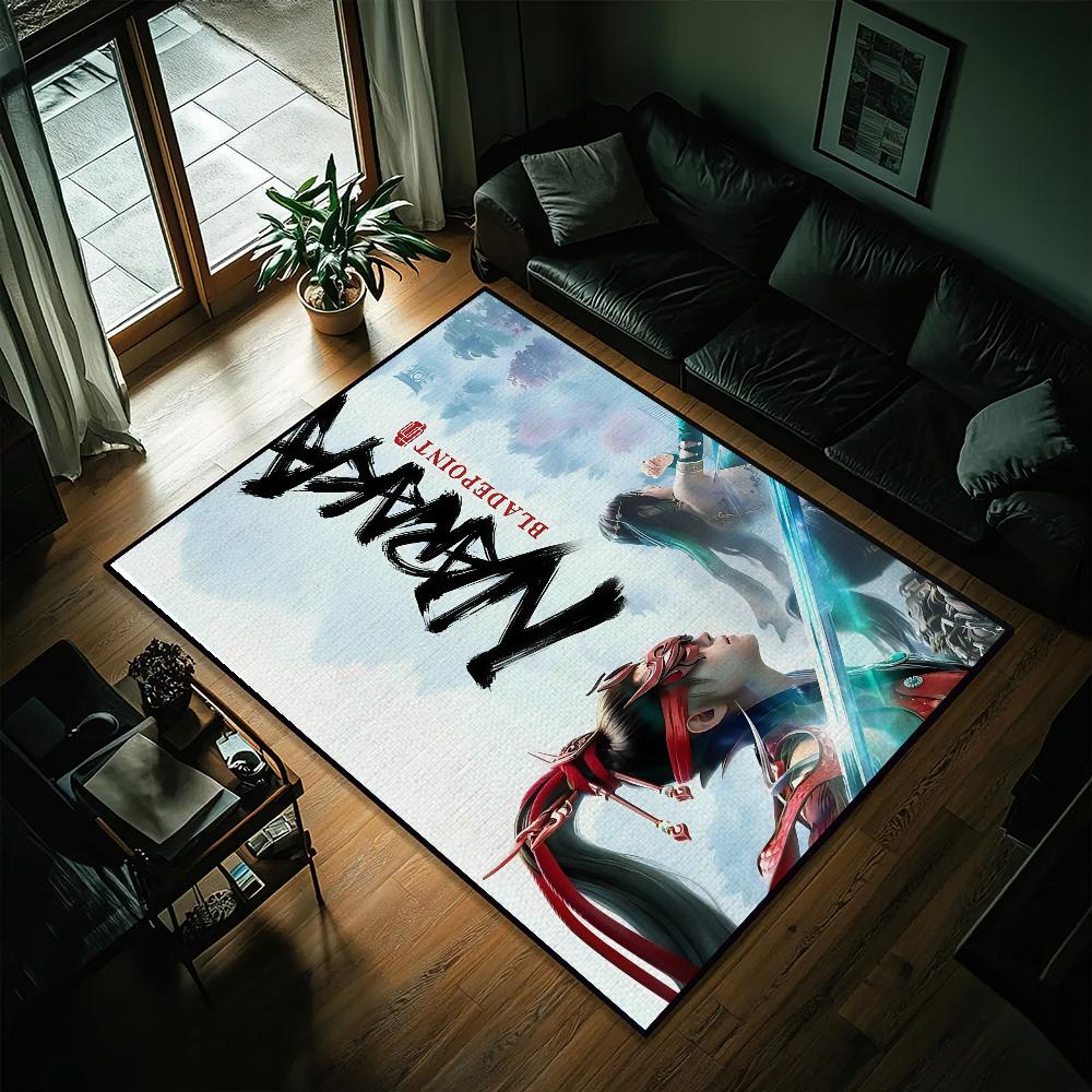Game N-Naraka Bladepoint Small Carpet Bedside Kitchen Bath Living Home House Bedroom Floor Mat Doormat Rug Decoration