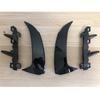 Black Rear Bumper Side Canards For 19-22 Benz W177 A160 - A250 A35 AMG Hatchback