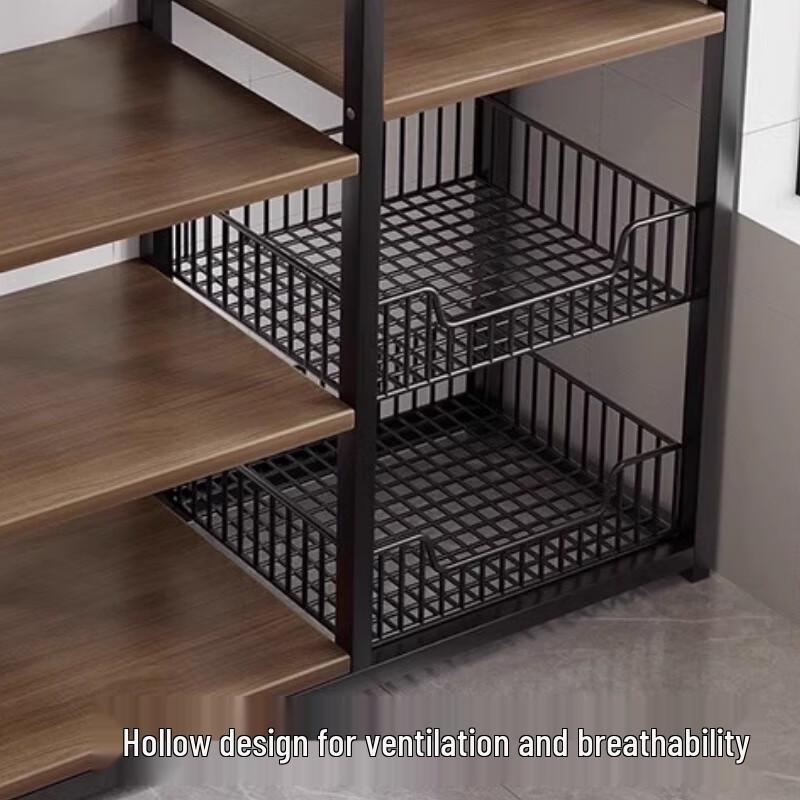 Multifunktionales Küchenaufbewahrungsregal