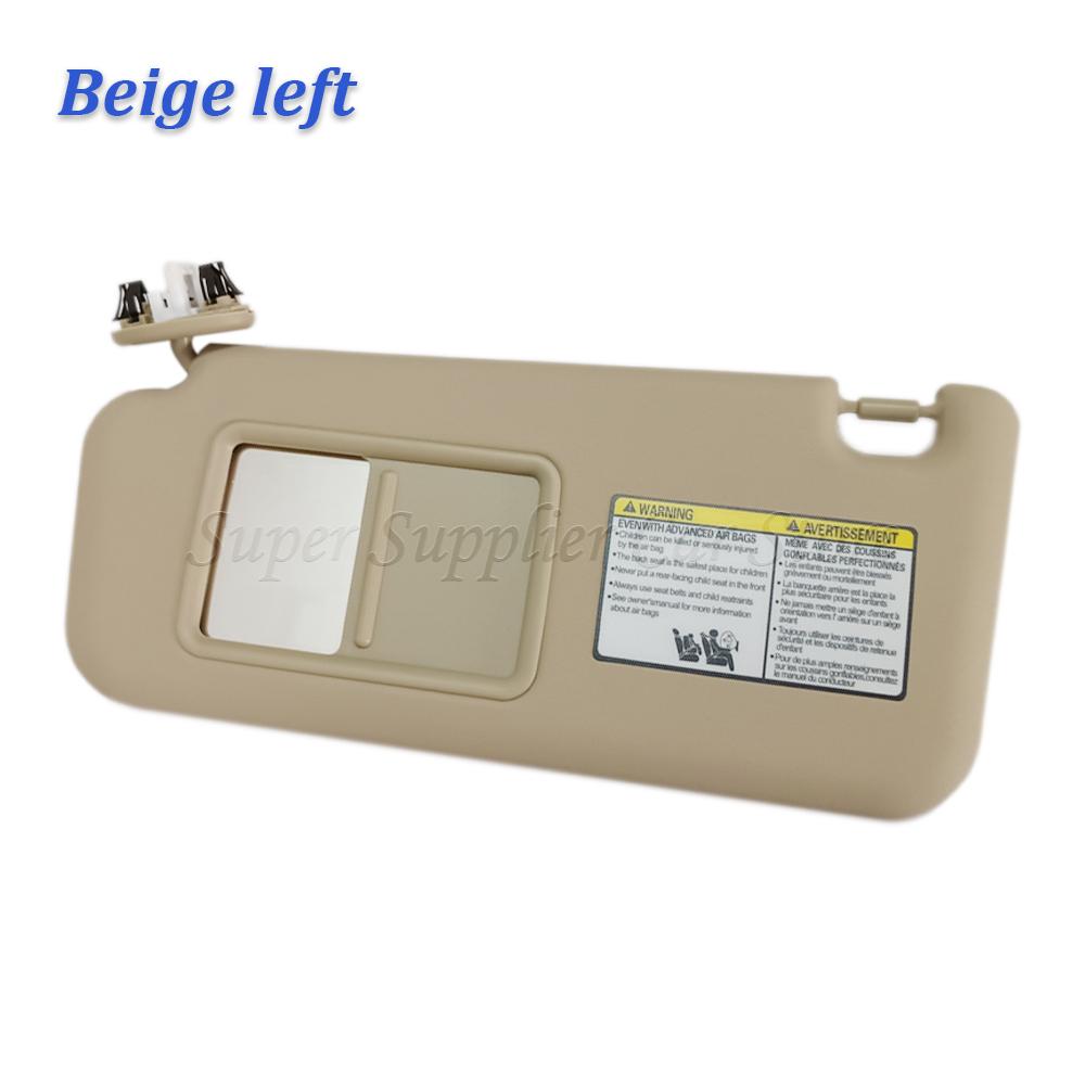 Sun Visor Shield Sunshade Auto Sunvisor Sunroof Left / Right For Toyota RAV4 2006 2007 2008 2009 2010 2011 2012 74320-42501-B2