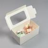 30pcs Mini Gift Boxes Paper Treat Boxes with Window Folden Gift Wrap Box Rectangle Party Favors Boxes Gift Packaging Box Packaging Box for Gift Giving