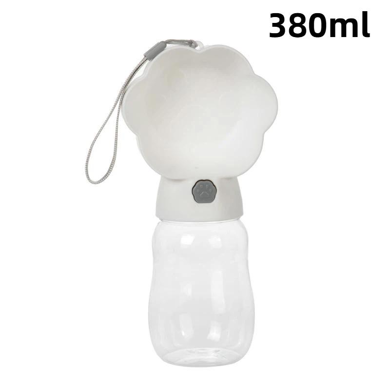 2-in-1 Dog Water Bottle Food Grade Leakproof Portable Pet Drinking Feeder for Small Big Dogs Outdoor Travel Hiking