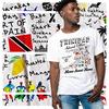 Trinidad T-shirt Trinidad and Tobago Flag TNT Star Trini Map Carnival Soca Tee