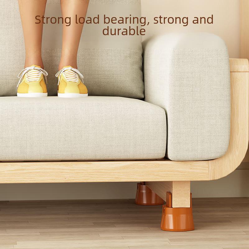 Adjustable Non-Slip Furniture Riser for Tables, Beds, Chairs, Sofas, and Coffee Tables