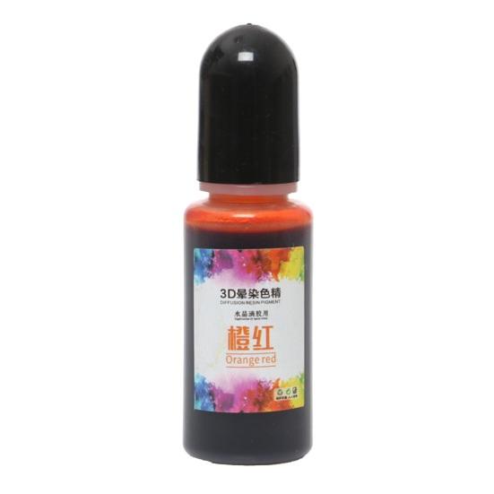 10ml Epoxidharzfarbe Hochkonzentrierter Harzfarbstoff Flüssiges Farbpigment für AB-Harz DIY Schmuckherstellung und Bastelarbeiten