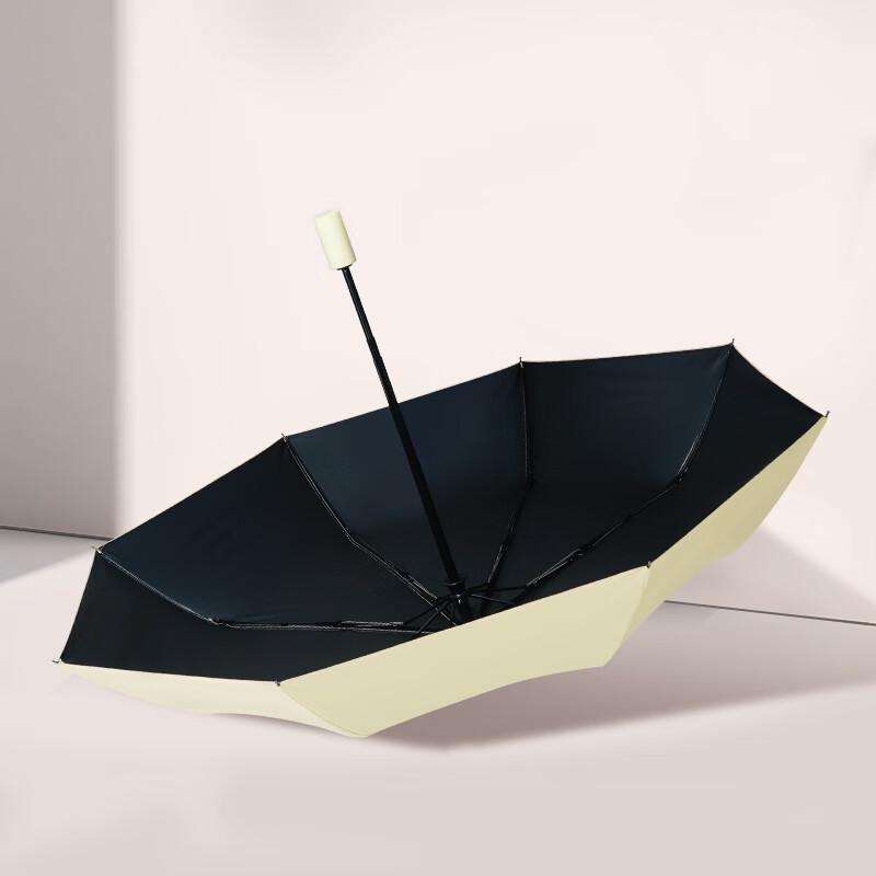 Hongye Minimalist Three-Fold Manual Sun and Rain Umbrella