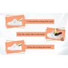 1 Pair 1.2mm Carbon Fiber Insole and Shock-absorbing Insole, Foot Fractures, Hallux Rigidus and Limitus, Rigid Shoe Insert