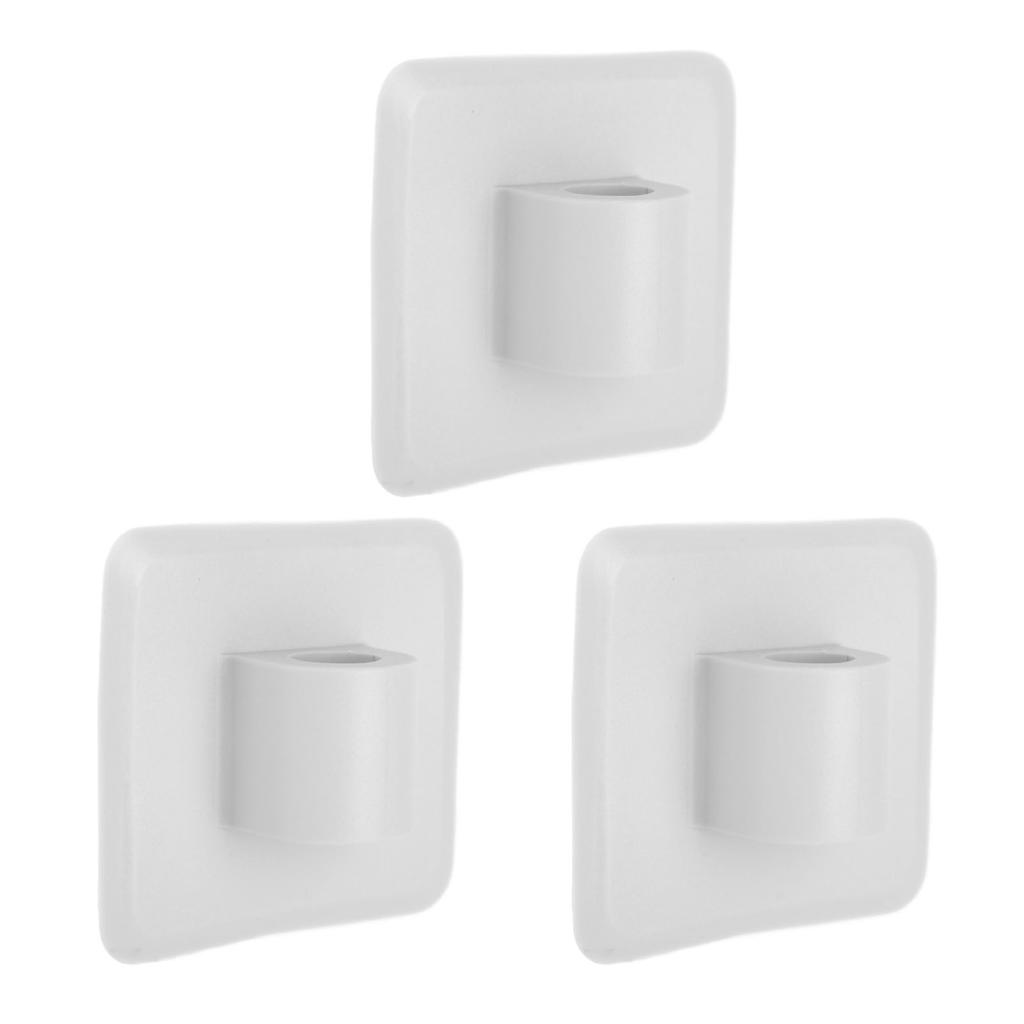 3Pcs Boat Motor Bracket Buckle PVC Fixed Motor Stand Rope Holder Accessory for Yacht Grey