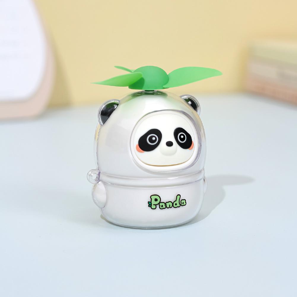 2026 Cute Cartoon Mini Portable USB Rechargeable Fun Fan