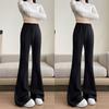 Sweatpants Women's New Autumn Drape Micro-flared Pants High Waist Thin Small Black Casual Pants