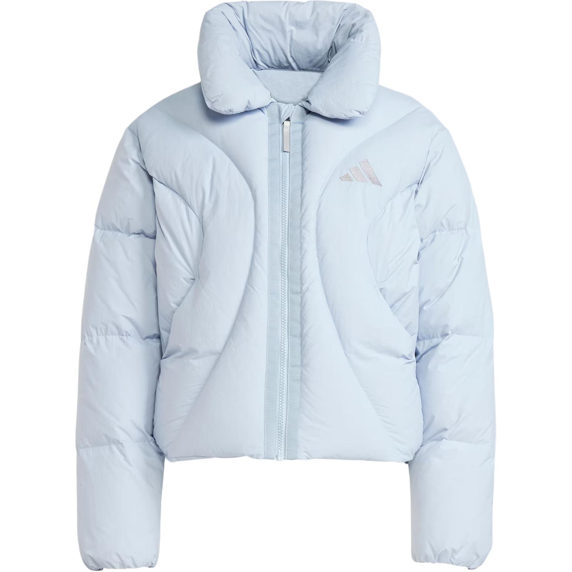 (WMNS) adidas Crop Down Jacket Asia Sizing Blue Women s JG5933 M