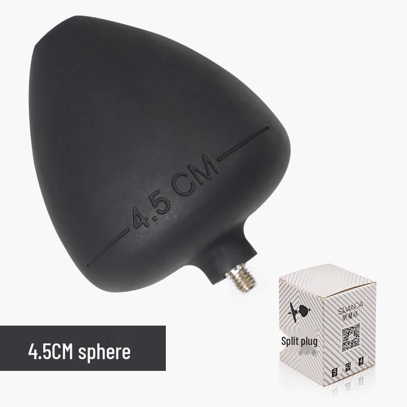 Samantha Silicone Detachable Split Butt Plug with Pull Beads for Adult Self-Stimulation and Shared Use