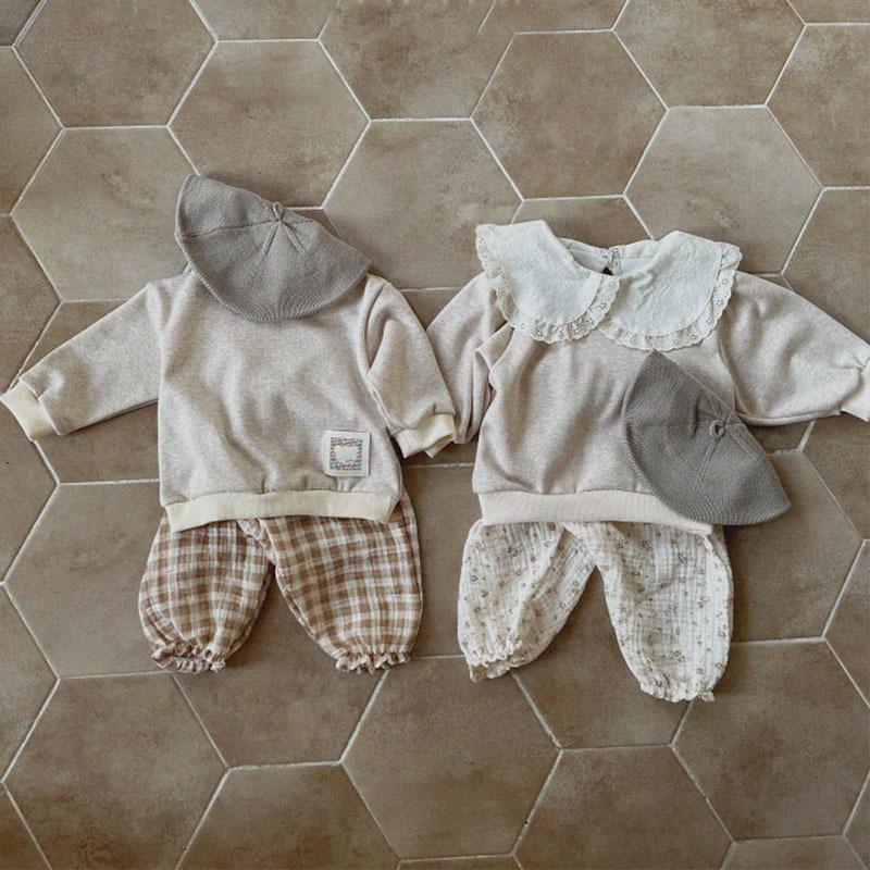 Korean Style Baby and Toddler Summer Floral Lantern Pants