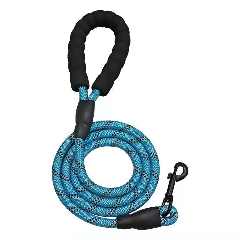 Reflective Nylon Dog Leash: Explosion-Proof Traction Rope for Small and Medium Dogs