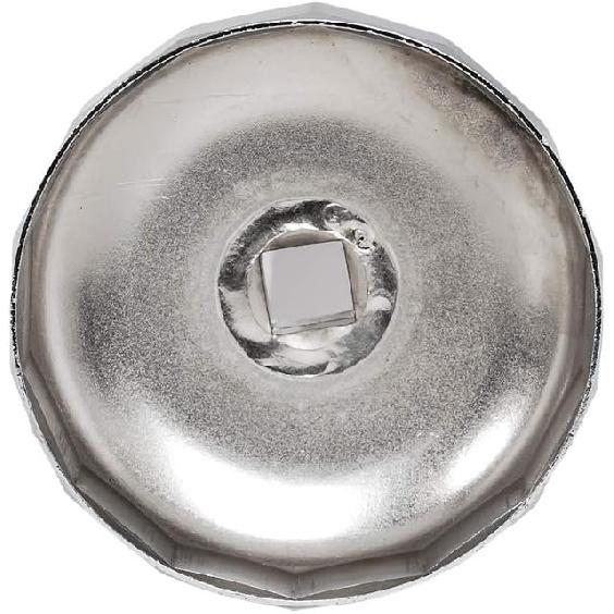 SaferCCTV 84mm 14 Flutes Oil Filter Wrench Cap Socket Removal Tool Compatible with Diesel Engines 3.0L