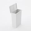 MUJI Polypropylene Dustbin Lid with Selectable with Sliding 82577266 Lids, Side-Opening Window,