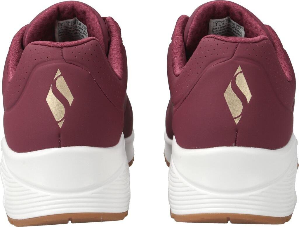 Skechers Uno - Stand On Air Женские кроссовки бордового цвета