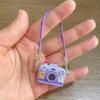 Dollhouse Miniature Cartoon Dog Crossbody Camera Bag for OB11 Doll