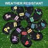 9Pcs Golfs Club Head Cover Golfs Club Cover Iron Headcover PU Leather Iron Head Cover Waterproof Golfs Putter Cover Set