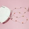 Retro Cherry Eyeglasses Chain Sophisticated Sunglasses Lanyard Accessory With Pearls And Cherry Embellishments