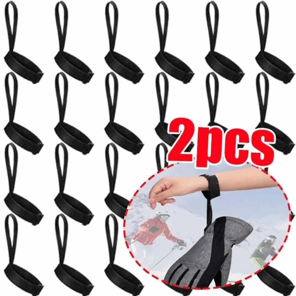 Nylon Ski Glove Wrist Strap Elastic Sport Glove Strap New Glove Holder