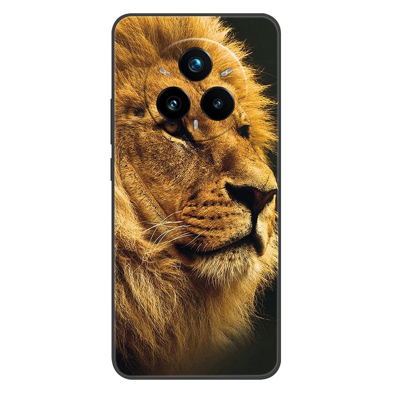 For Realme 14 Pro Plus Case Black Silicone TPU Soft Phone Cover for Realme 14 Pro Plus 14pro+ Protective Back Shells Shockproof