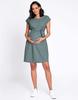 Seraphine Casual Maternity Size Suitable for Nursing Women's Dress, Sage, UK8,