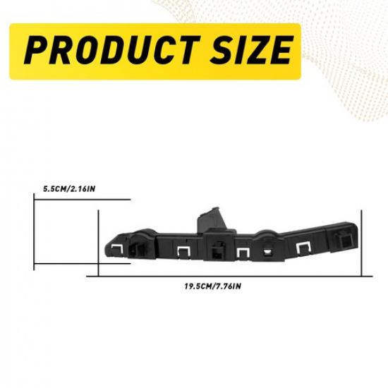 Fit Nissan Rogue Sport Support Bumper 2017- Bracket 2PC Front Retainer