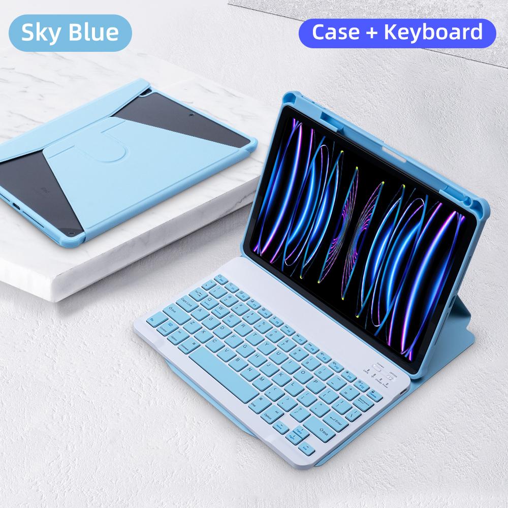 Touchpad Keyboard Case For iPad 10th Generation For iPad 11th A16 Pro 11 Air 4 Air 5 Air 3 Pro 10.5 7/8/9th 10.2 Protective Case
