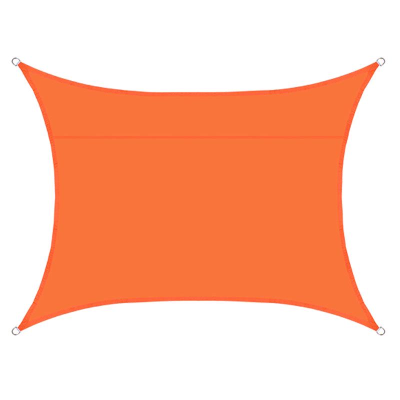 Rectangular 2x2.5m Waterproof, Sunproof, UV-Resistant Outdoor Shade Sail