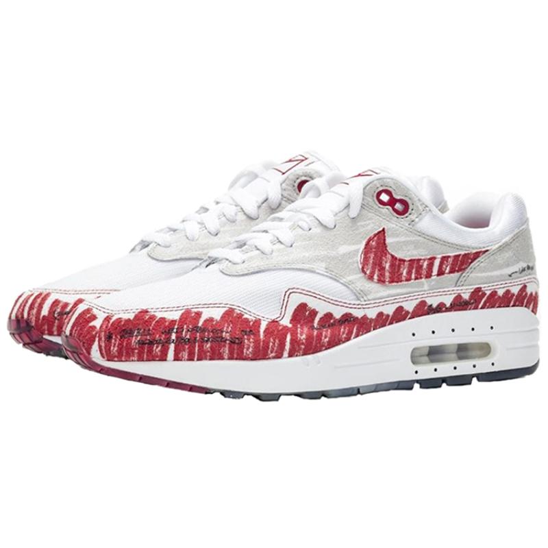 Nike Air Max 1 'Sketch To Shelf University Red' Sneakers Casual Shoes CJ4286-101