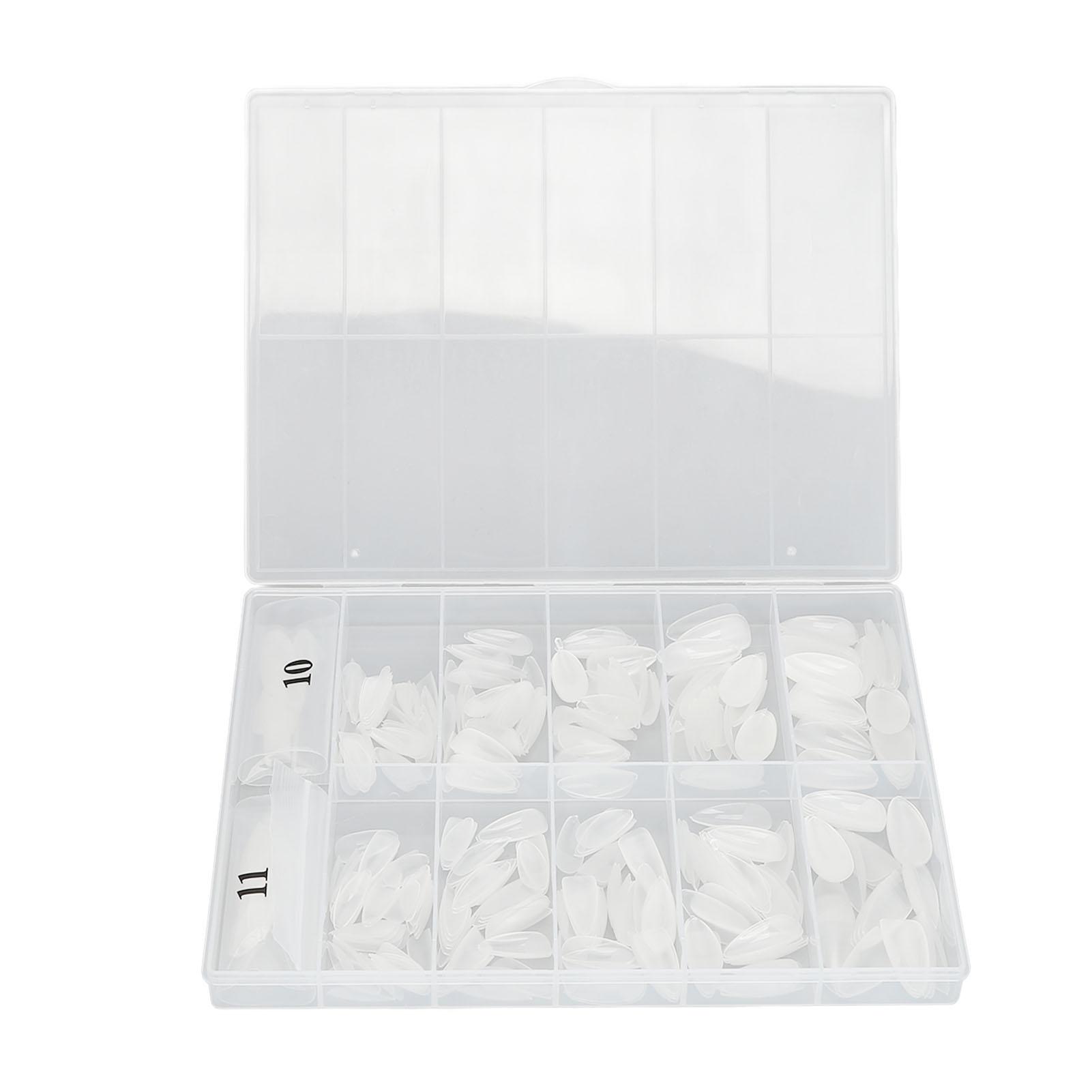 

504 шт. типсы для дизайна ногтей дышащие двухсторонние матовые многофункциональные накладные ногти для маникюра 09