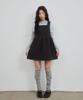 Leteoli Square Neck Sleeveless Dress_Charcoal