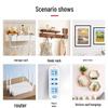 LIEI No-Drill Adhesive Wall Hook and Storage Rack