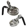 Mason Jar Pour Spout Lid with Handle Wide Mouth Flip Cap