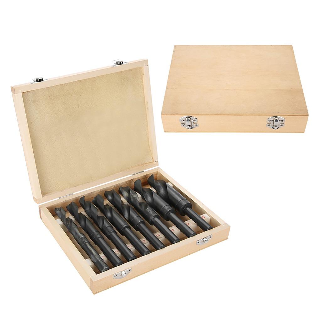 8pcs Center Point Reduced Shank Twist Drill Bits 14-25mm Drill Bit Set Wood