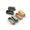 2Pcs 35/40mm Alloy Belt Keeper D Shape Belt Loop Ring Strap Buckle Leather Craft Belt Accessories Bag Strap Parts