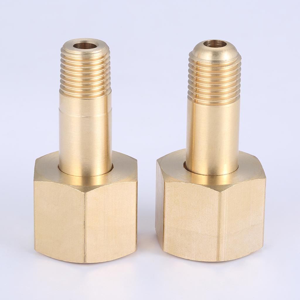 G5/8 zu M14*1,5 Sauerstoffflaschen-Druckminderer-Schnittstelle G5/8 zu NPT 1/2 Anschluss Druckregler-Adapter