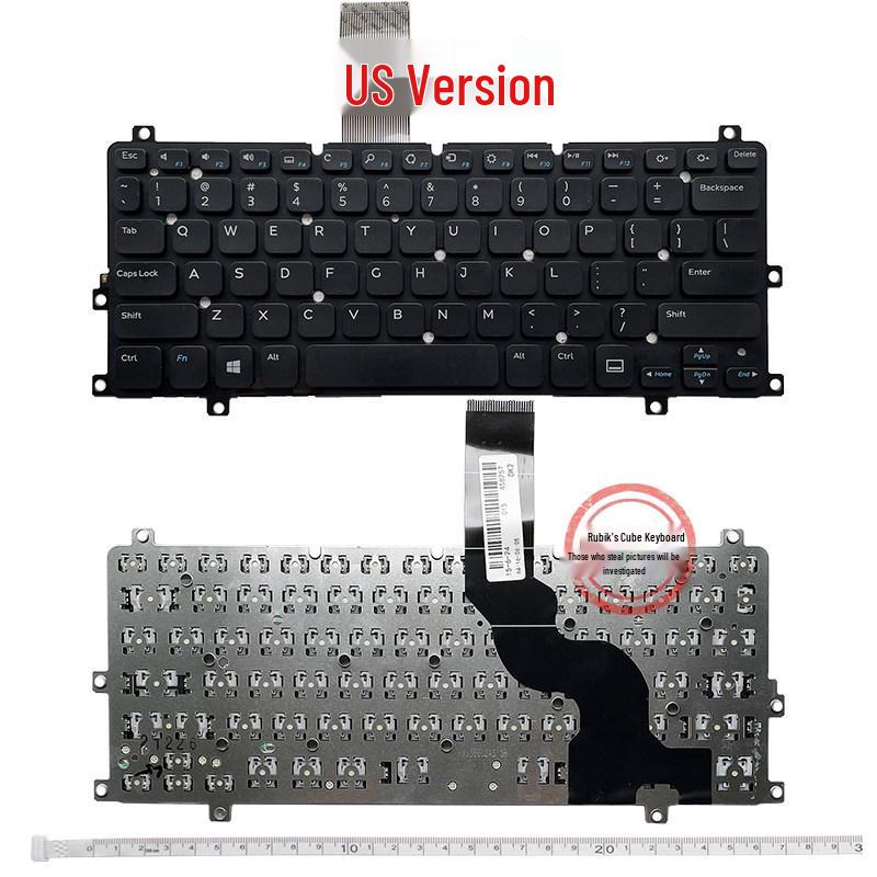 Compatible Keyboard for Dell Inspiron 11 3000 2-in-1 (Models 3157, 3152) and Latitude E3120