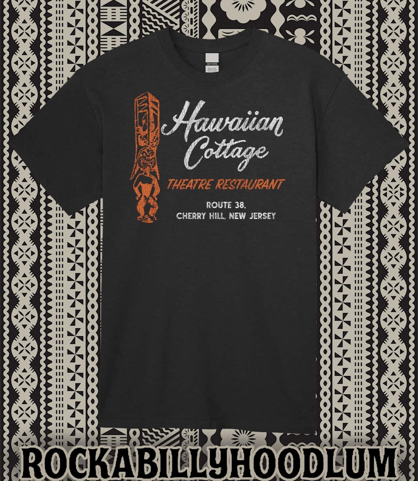 Retro Tiki T Shirt Bar Mug Polynesian Restaurant Hawaiian Cottage Cherry Hill NJ XXL