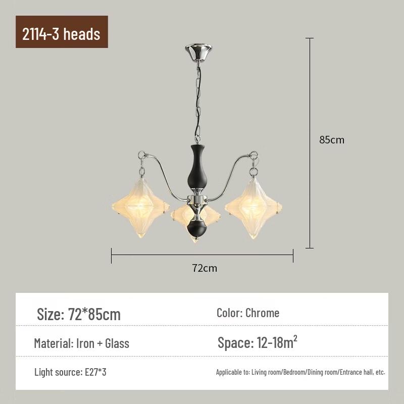 

Художественный винтажный подвесной светильник Oeny