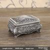 Retro Style Metal Jewelry Organizer With Hard Structure For Home Use