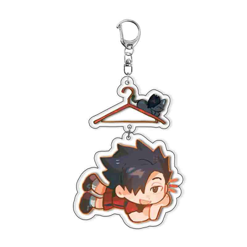 Haikyuu!! Hinata Shoyo Acrylic Keychain Anime Pendant 55mm