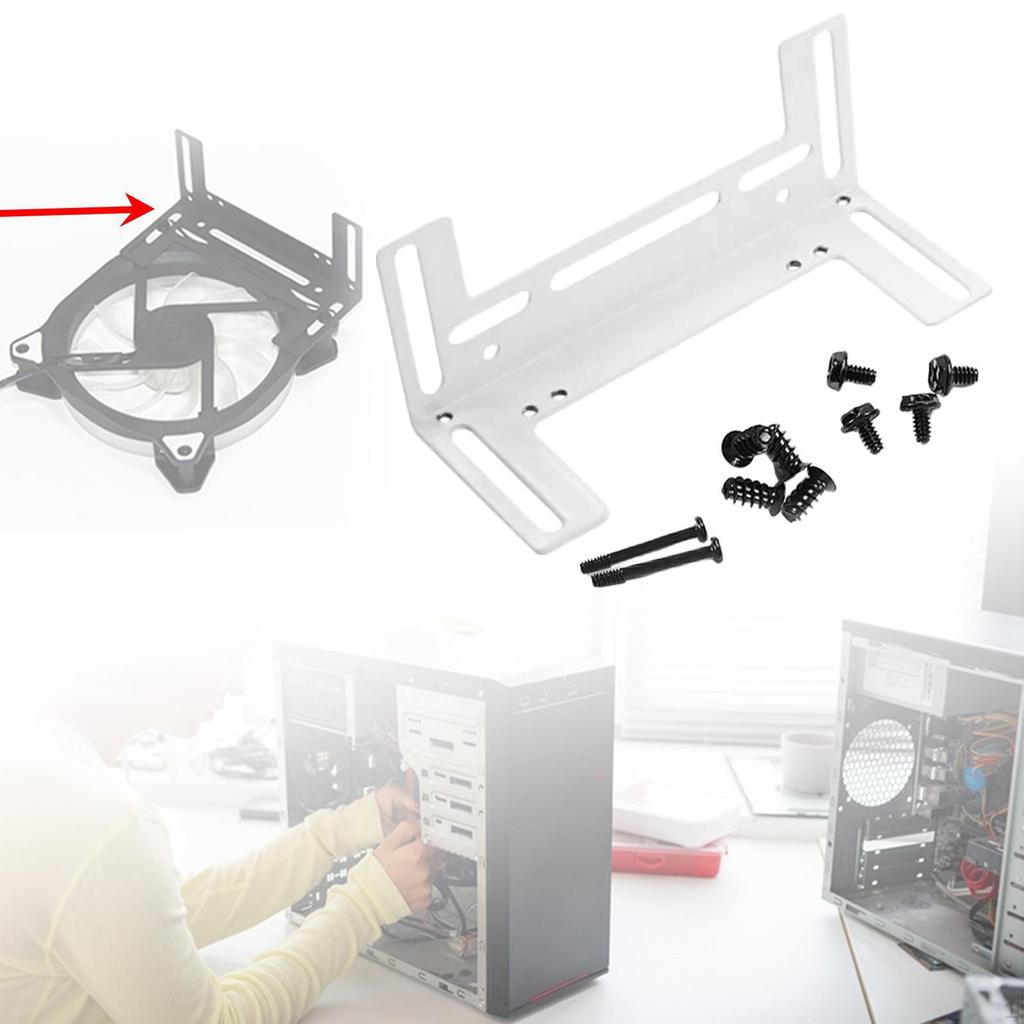 Kühlventilator-Montagehalterung Montageständer Stabil mit Hardware CPU-Kühler Rückhalterahmen