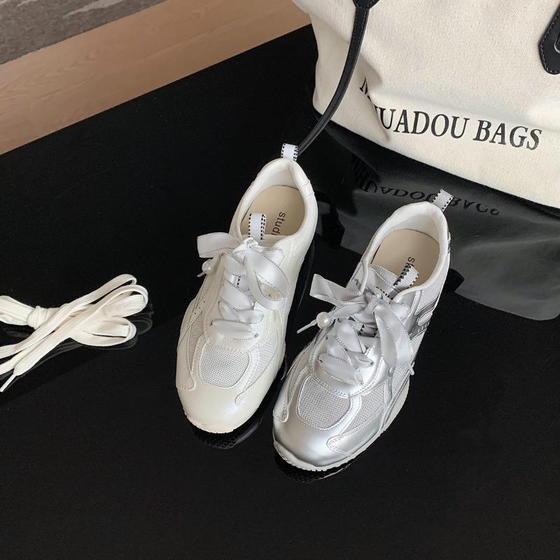 

~ Кэмпбелл Стрит Девушка~ Балет Дышащая Сетка Жемчужное Кружево Повседневный 40 белый