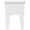 Laundry Tub White 59x41x75 Cm Resin