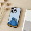C-Cookie-M-Monster-R Funny Phone Case Color Silver Shell For IPhone 17 16 15 14 13 12 11 Pro Max Plus